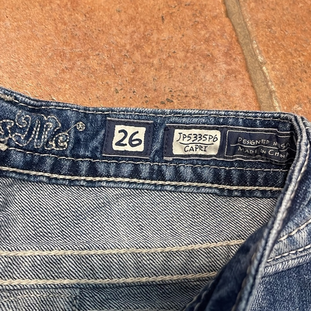 Miss Me Capri Bermuda shorts size 26 - Picture 2 of 5
